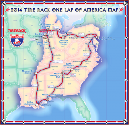 One Lap of America 2014 Field Preview Build Race Party