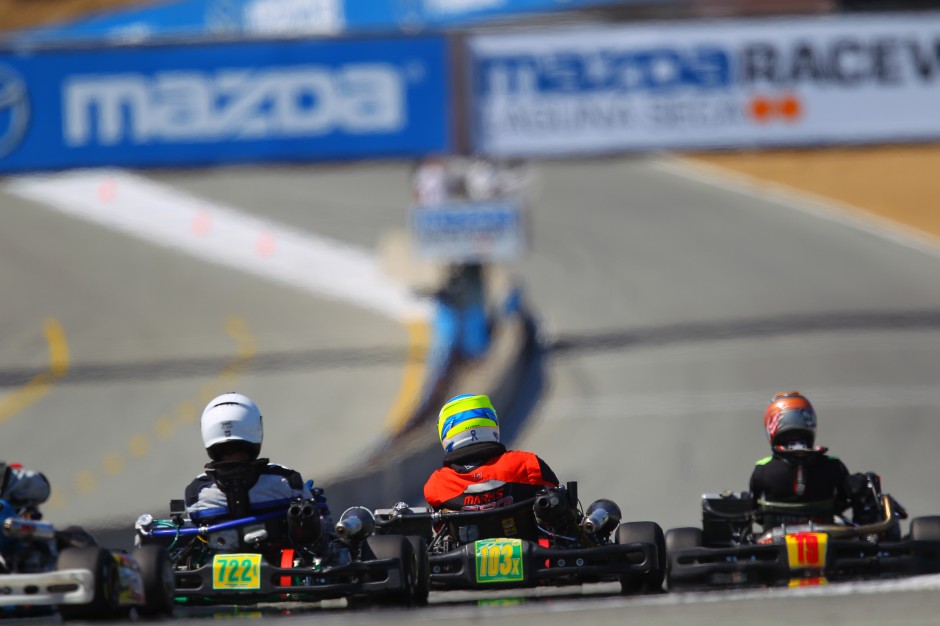 Shifter Kart Racing at Laguna Seca Build Race Party