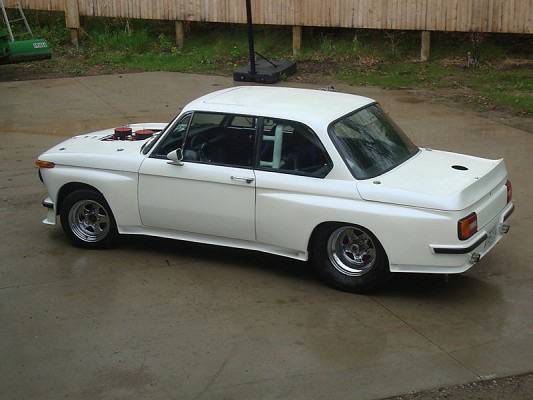BMW 2002 pro street side up view