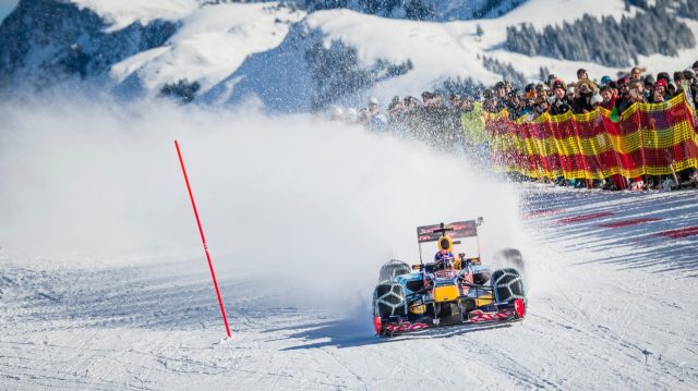 F1 ski slope